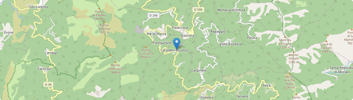 Carcheto-Brustico - Carte