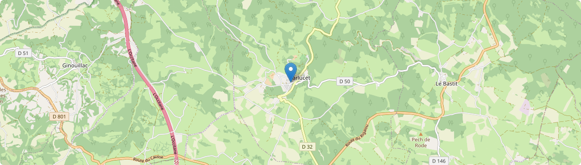 Carlucet - Carte