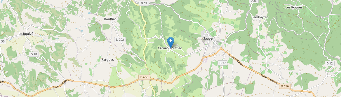 Carnac-Rouffiac - Carte