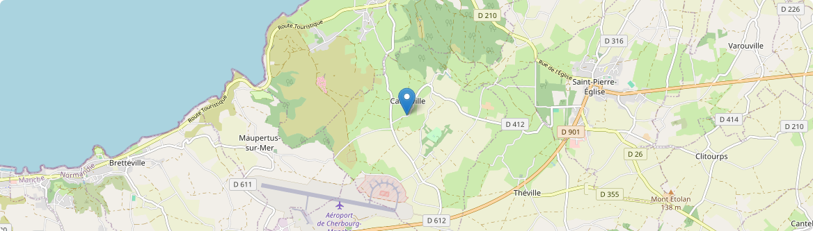 Carneville - Carte