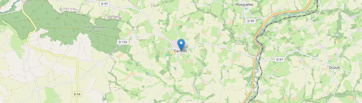 Carnoët - Carte