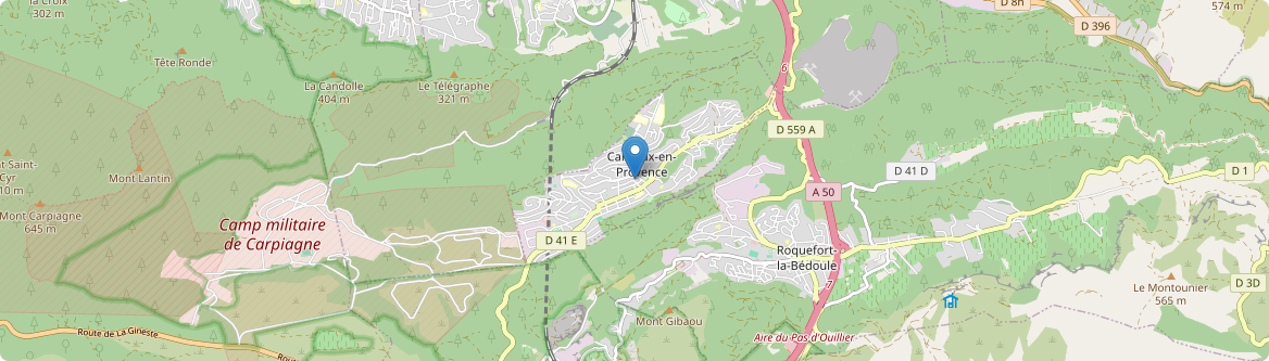 Carnoux-en-Provence - Carte