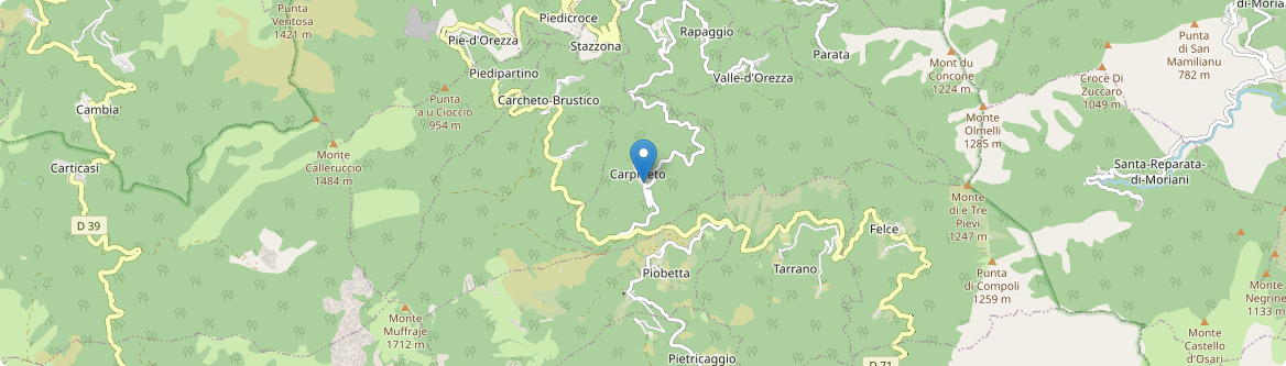 Carpineto - Carte