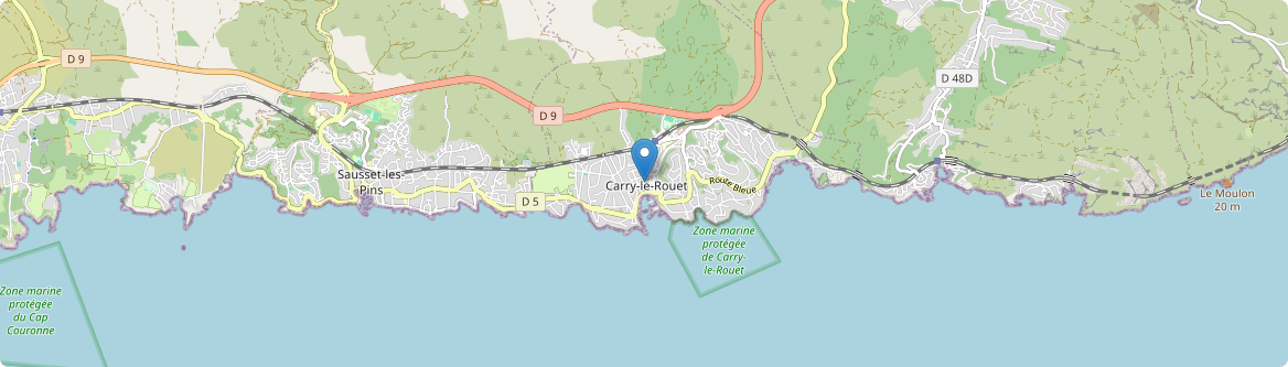 Carry-le-Rouet - Carte
