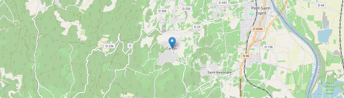 Carsan - Carte