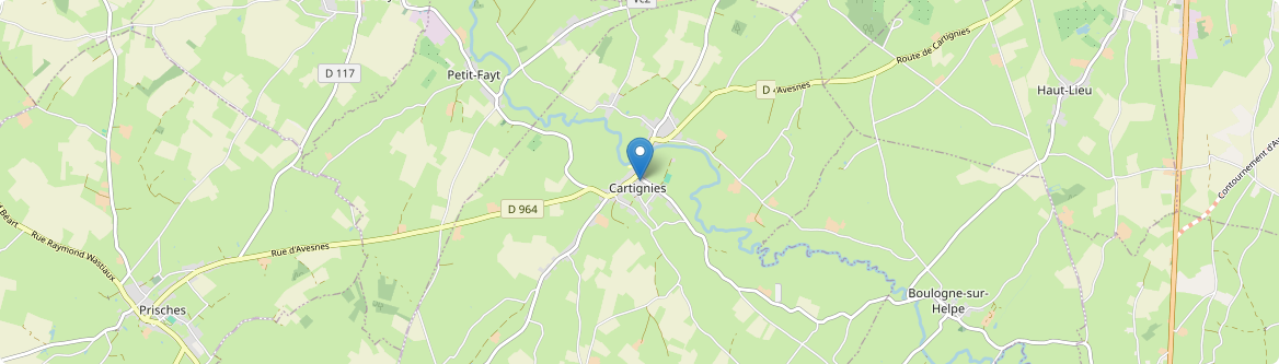 Cartignies - Carte