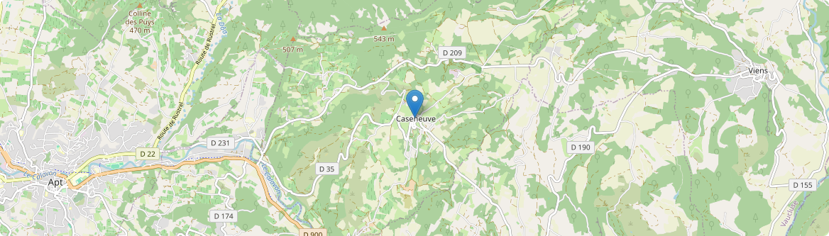 Caseneuve - Carte