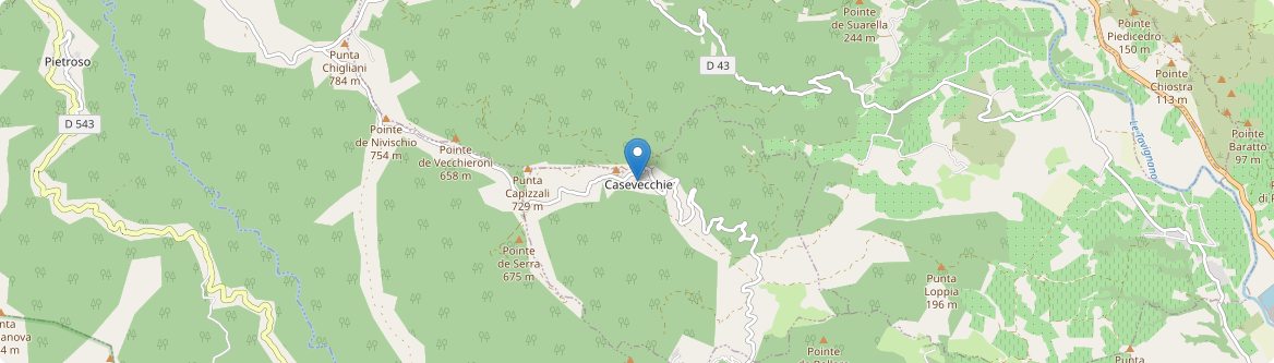 Casevecchie - Carte