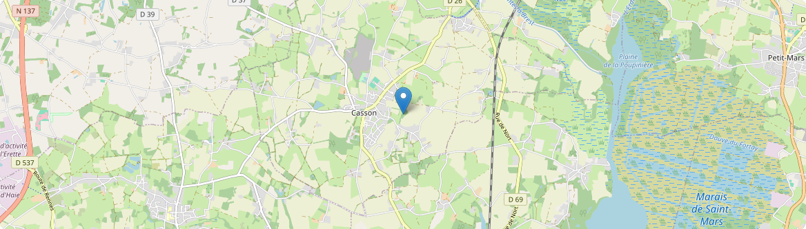 Casson - Carte