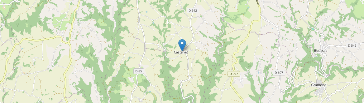 Castanet - Carte