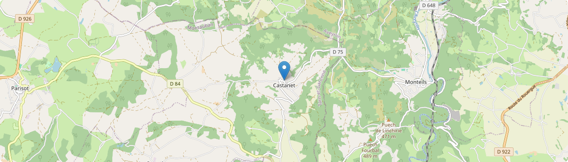 Castanet - Carte