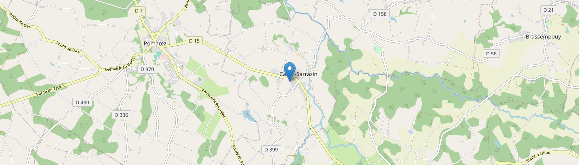 Castel-Sarrazin - Carte