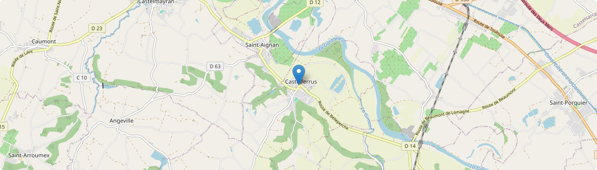 Castelferrus - Carte