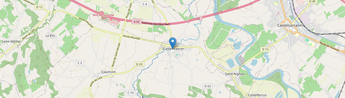 Castelmayran - Carte