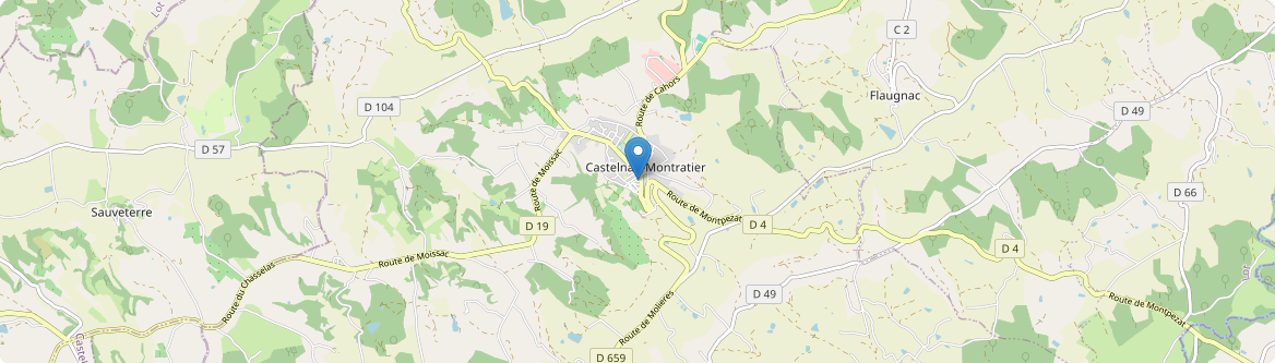 Castelnau Montratier-Sainte Alauzie - Carte