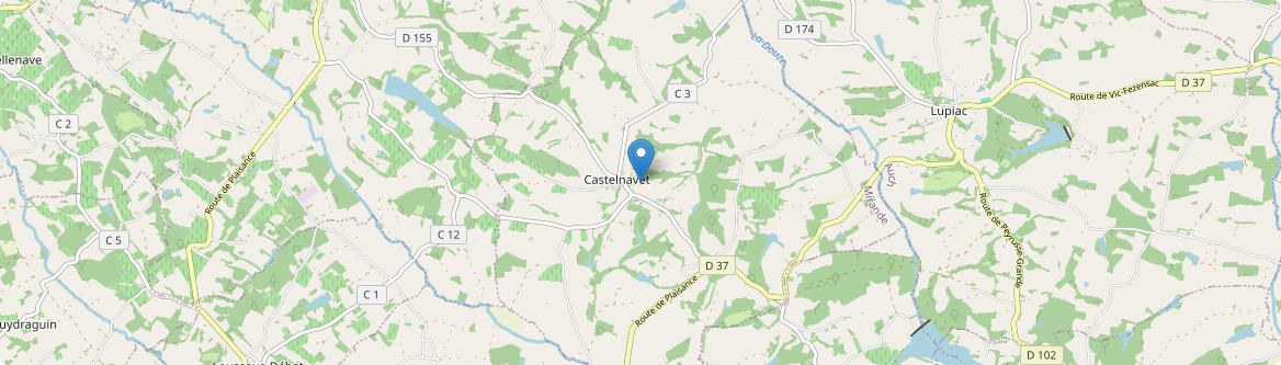 Castelnavet - Carte