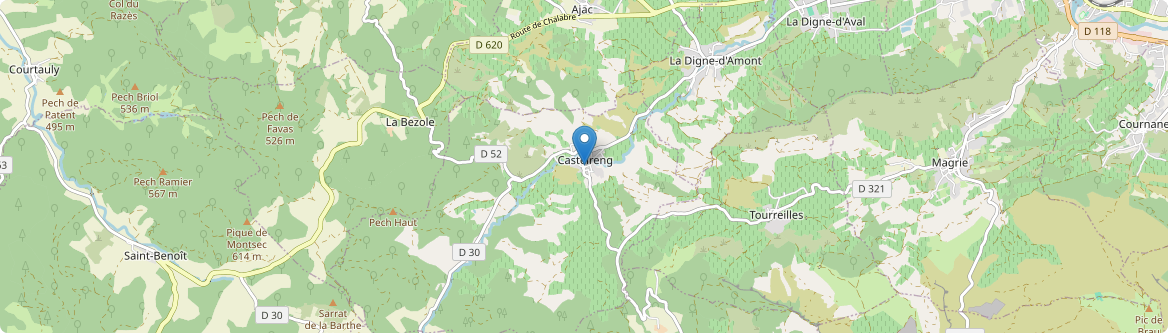 Castelreng - Carte