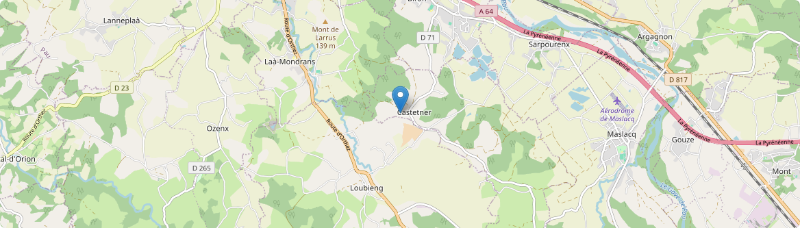 Castetner - Carte