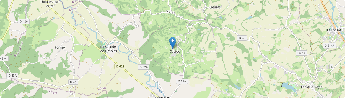 Castex - Carte