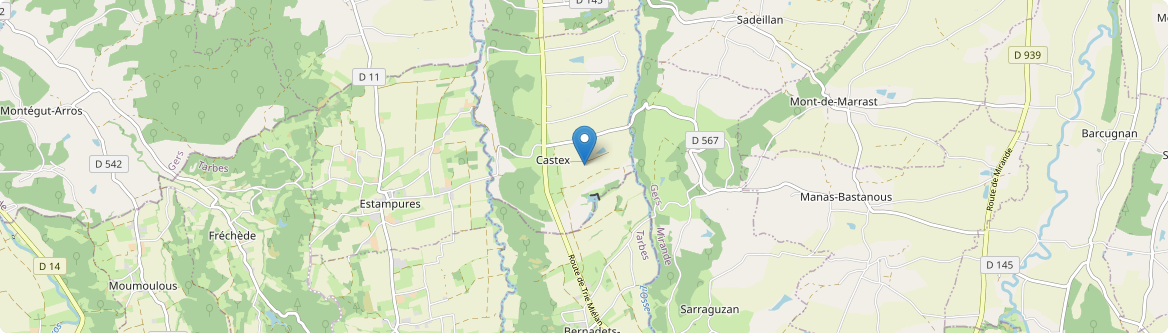 Castex - Carte