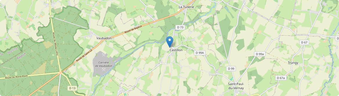 Castillon - Carte