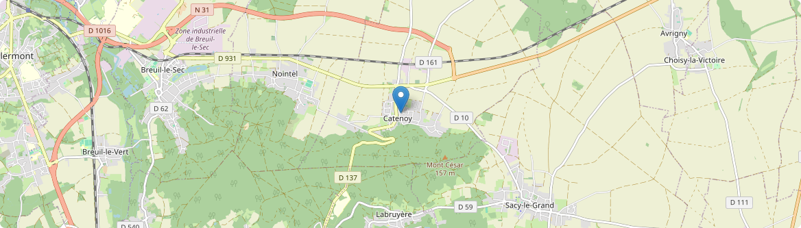 Catenoy - Carte