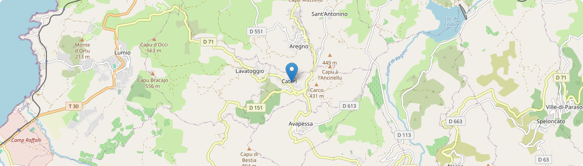 Cateri - Carte