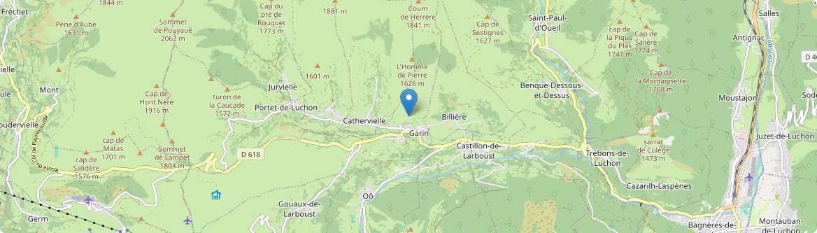 Cathervielle - Carte