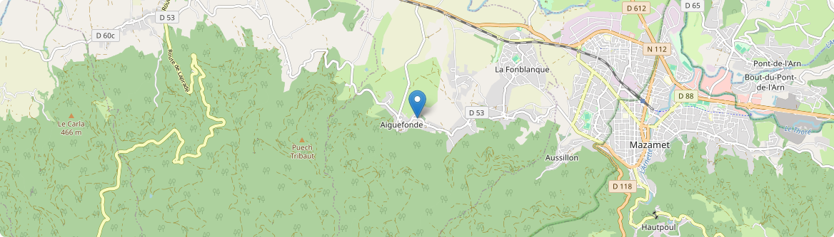 Caucalières - Carte