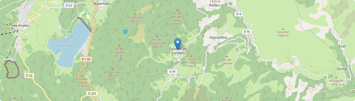 Caudiès-de-Conflent - Carte