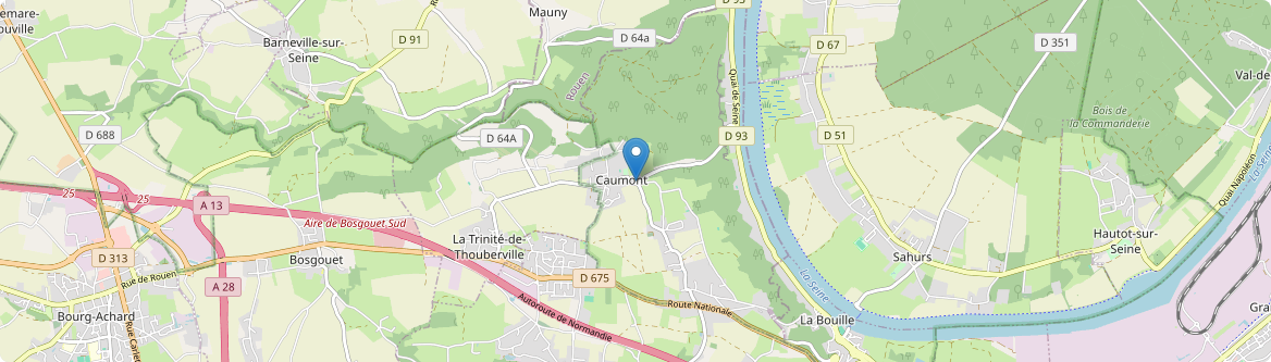 Caumont - Carte