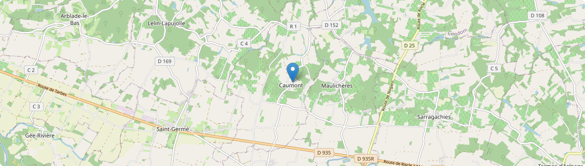 Caumont - Carte