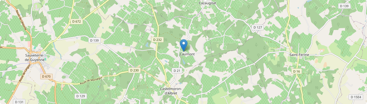Caumont - Carte