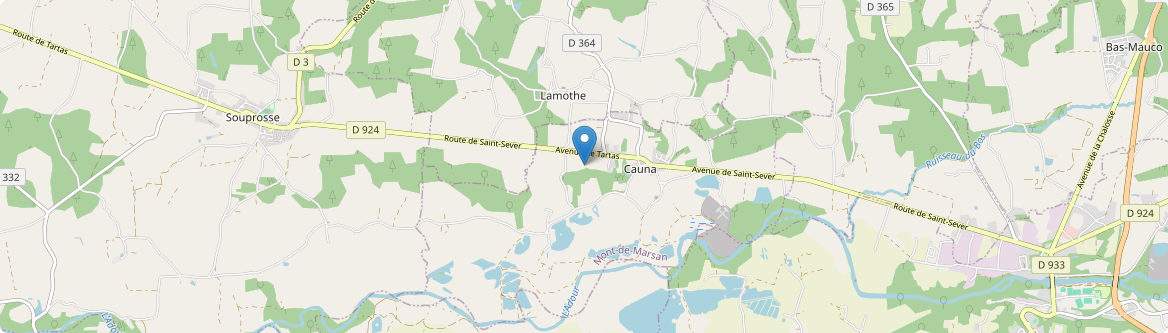 Cauna - Carte
