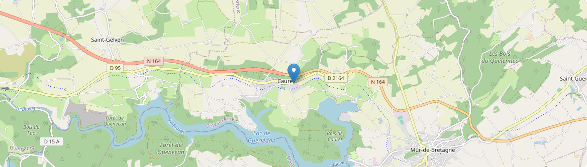 Caurel - Carte