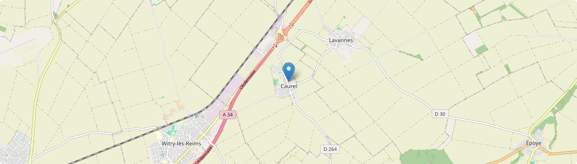 Caurel - Carte