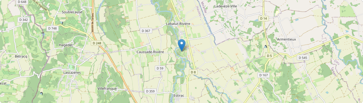Caussade-Rivière - Carte
