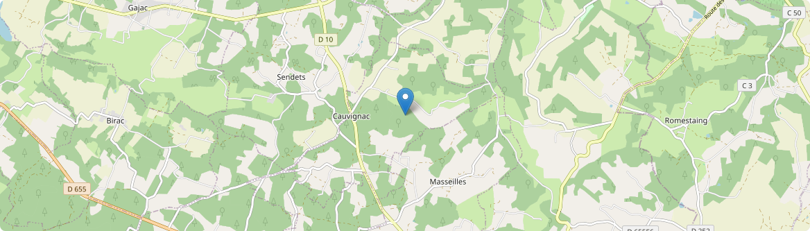 Cauvignac - Carte