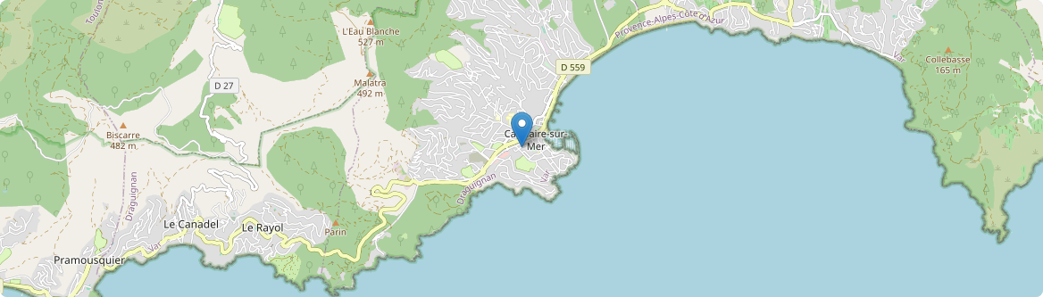Cavalaire-sur-Mer - Carte