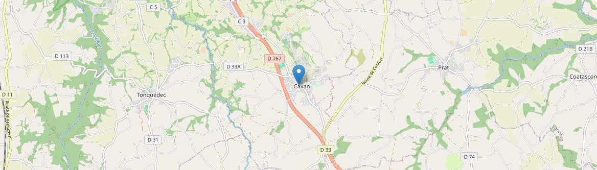 Cavan - Carte
