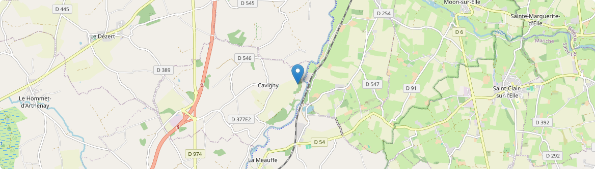 Cavigny - Carte