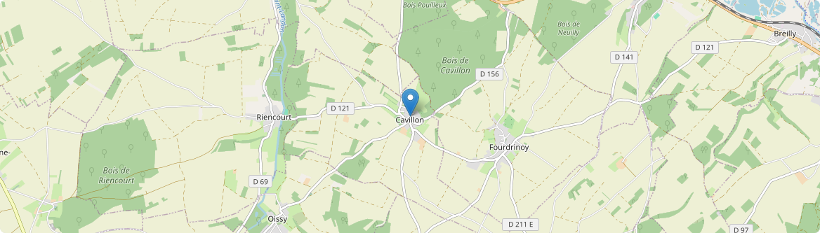 Cavillon - Carte