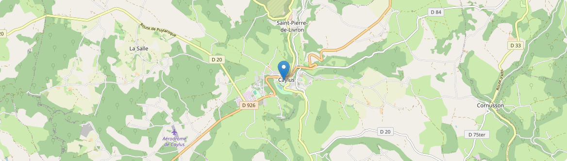 Caylus - Carte