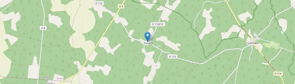 Cazalis - Carte