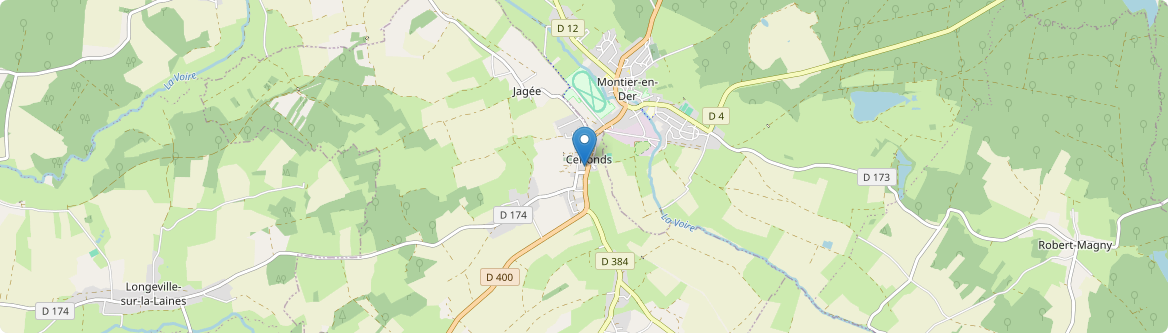 Ceffonds - Carte