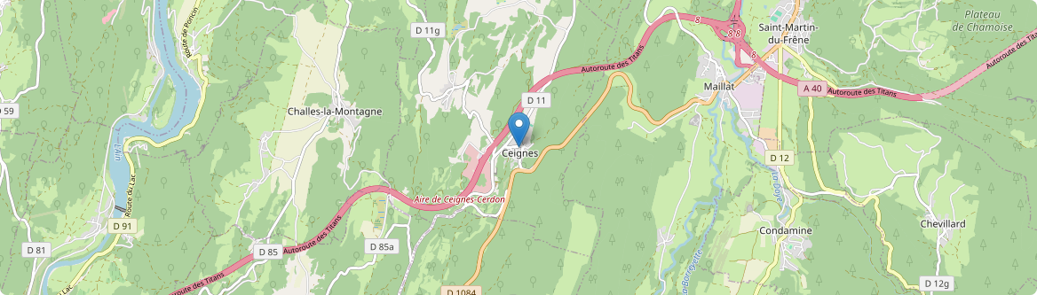 Ceignes - Carte