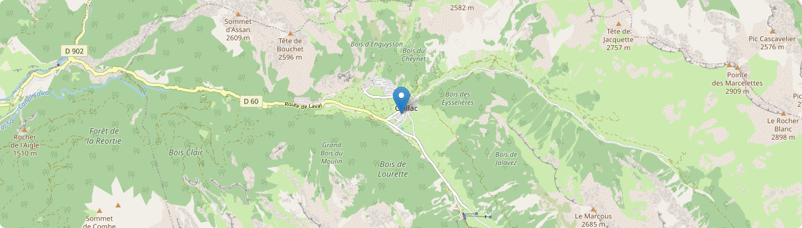Ceillac - Carte