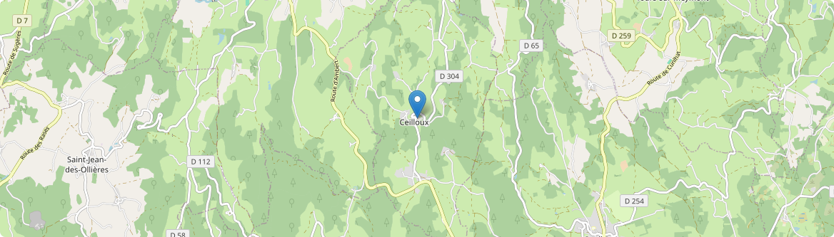 Ceilloux - Carte