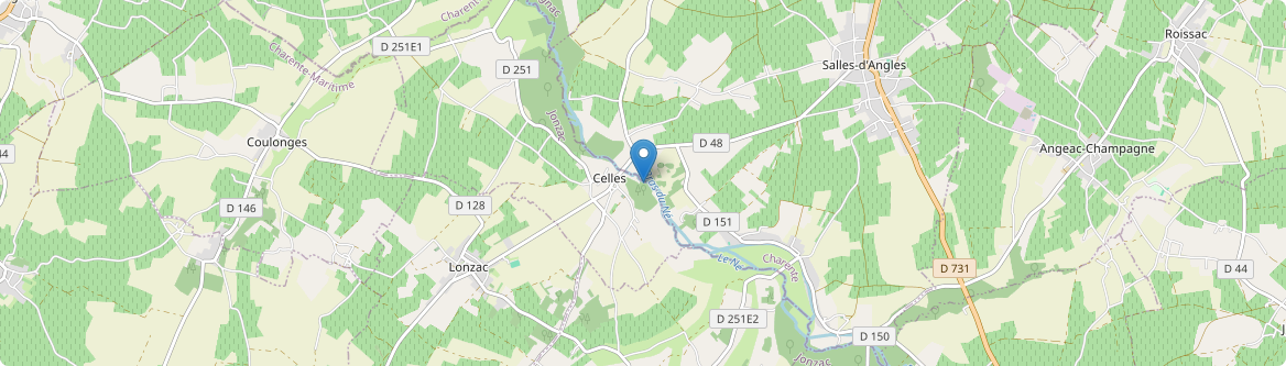Celles - Carte