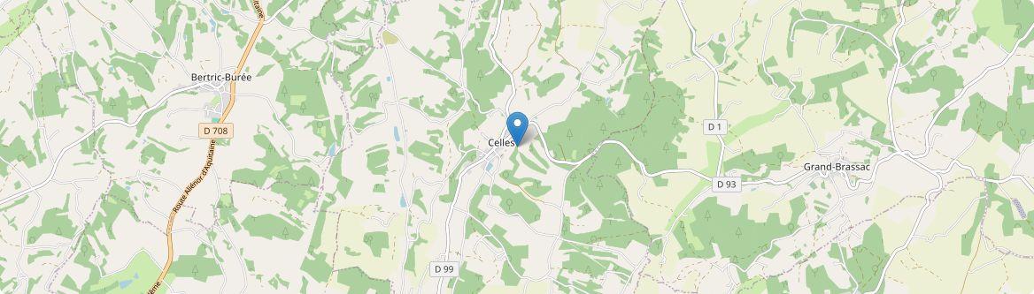Celles - Carte